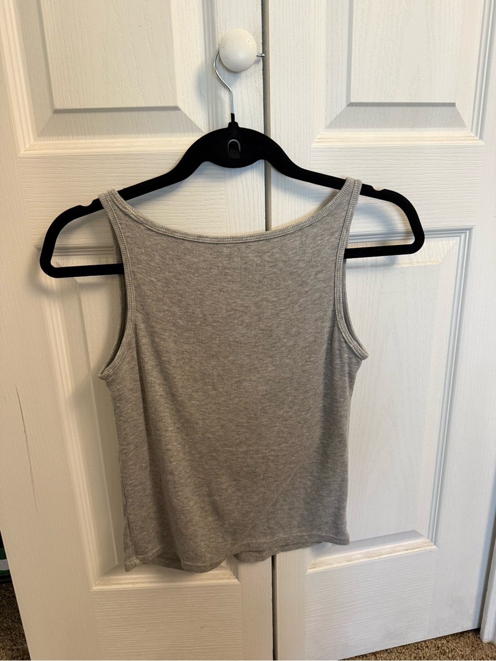 Klassy Network Light Gray Ribbed Tank - Picture 3 of 5